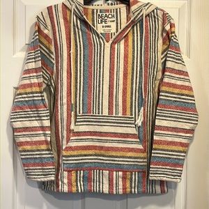 Beach Life multi color hoodie